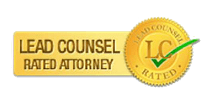 This Attorney is Lead Counsel Rated. Click here for more Information.